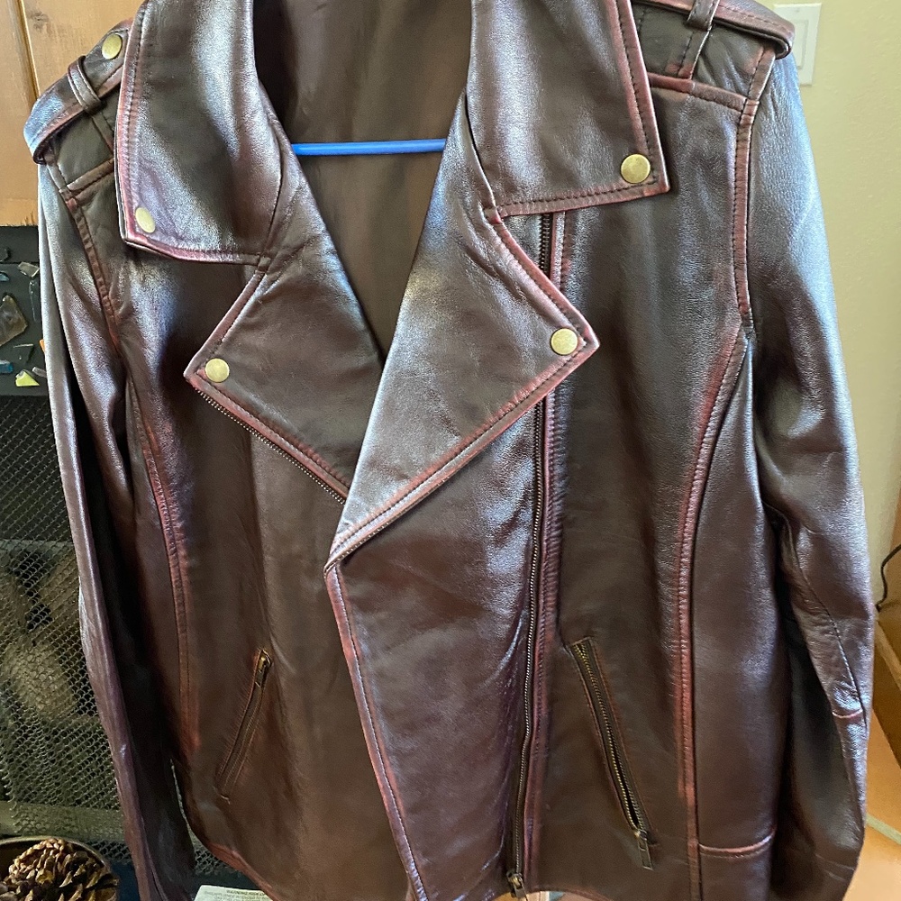 Leather jacket